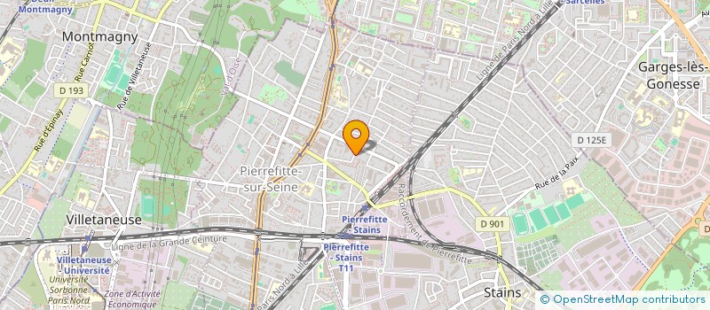 localisation de l'entreprise MONSIEUR SANDU RUSEA à PIERREFITTE-SUR-SEINE