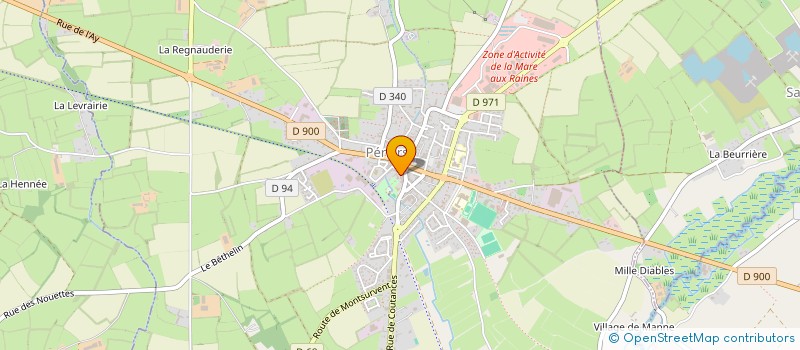 localisation de l'entreprise MONSIEUR SANDY AUFFRAY  PERIERS