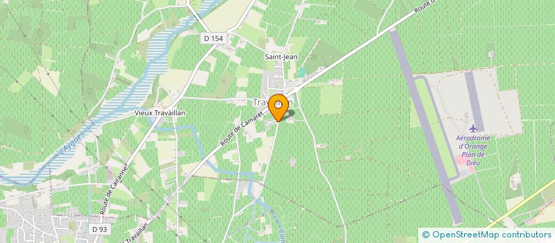 localisation de l'entreprise MONSIEUR SANDY BARBERO  TRAVAILLAN