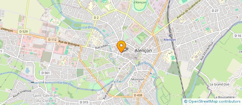 localisation de l'entreprise MONSIEUR SANDY BAUDE à ALENCON