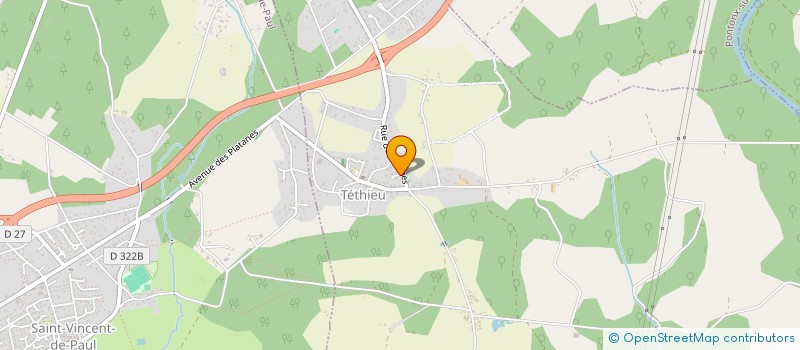 localisation de l'entreprise MONSIEUR SANDY BILLON  TETHIEU
