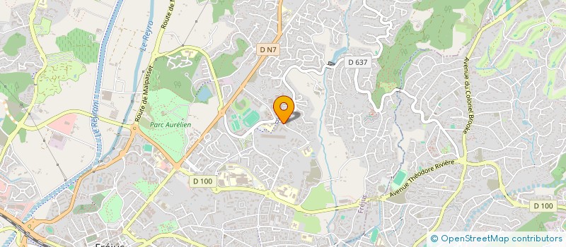 localisation de l'entreprise MONSIEUR SANDY BOUNCEUR  FREJUS