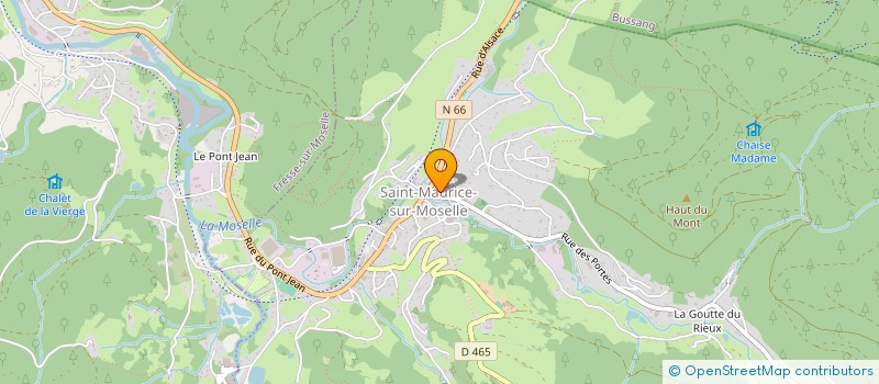 localisation de l'entreprise MONSIEUR SANDY CARON  SAINT-MAURICE-SUR-MOSELLE