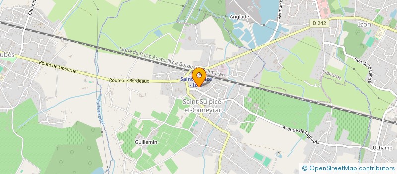 localisation de l'entreprise MONSIEUR SANDY COUSTES  SAINT-SULPICE-ET-CAMEYRAC