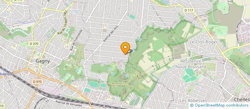 localisation de l'entreprise MONSIEUR SANDY DARDONVILLE  MONTFERMEIL