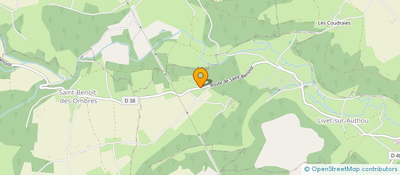 localisation de l'entreprise MONSIEUR SANDY FOISSOTTE  LIVET-SUR-AUTHOU