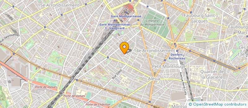 localisation de l'entreprise MONSIEUR SANDY GILLET à PARIS