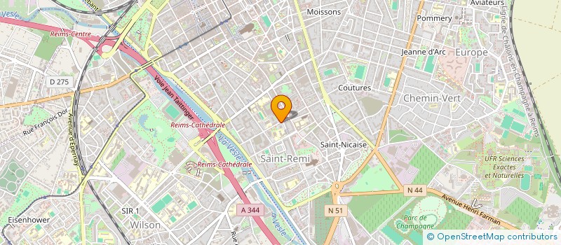 localisation de l'entreprise MONSIEUR SANDY HARANT  REIMS