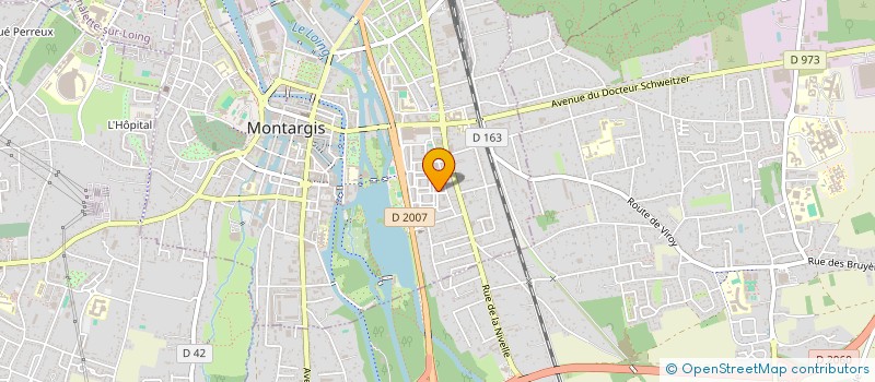 localisation de l'entreprise MONSIEUR SANDY ILONGA à MONTARGIS