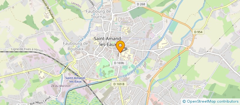 localisation de l'entreprise MONSIEUR SANDY JARMUSZCZAK à ST AMAND-LES-EAUX