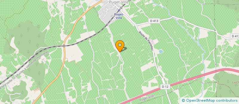 localisation de l'entreprise MONSIEUR SANDY KRAIEM  PUGET-VILLE