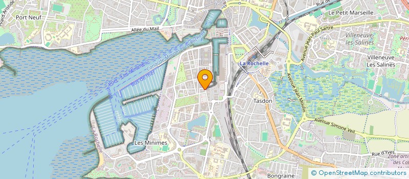 localisation de l'entreprise MONSIEUR SANDY KURTZ  LA ROCHELLE