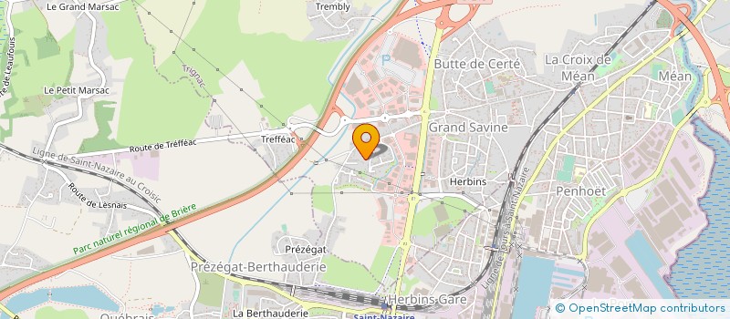 localisation de l'entreprise MONSIEUR SANDY LAGRENEE à TRIGNAC