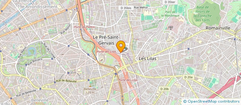 localisation de l'entreprise MONSIEUR SANDY MARIE à LE PRE-SAINT-GERVAIS