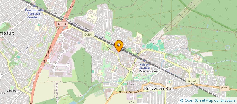 localisation de l'entreprise MONSIEUR SANDY MARTIAL  PARIS