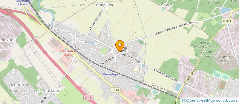 localisation de l'entreprise MONSIEUR SANDY MAYER à PIERRELAYE