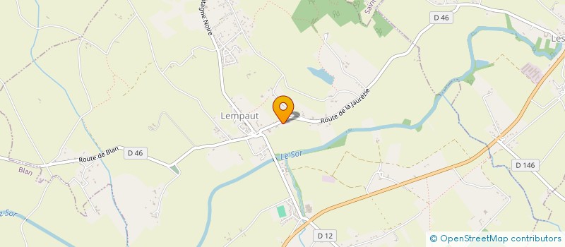 localisation de l'entreprise MONSIEUR SANDY MORY  LEMPAUT