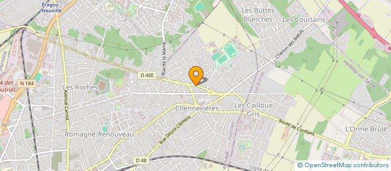 localisation de l'entreprise MONSIEUR SANDY NOUVEAUX  CONFLANS-SAINTE-HONORINE