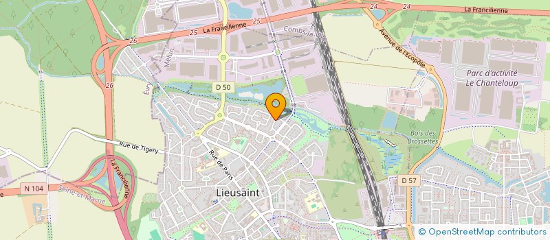 localisation de l'entreprise MONSIEUR SANDY RAKOTONDRAMANGA  CRETEIL