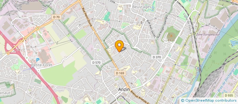 localisation de l'entreprise MONSIEUR SANDY SCHERRER  ANZIN