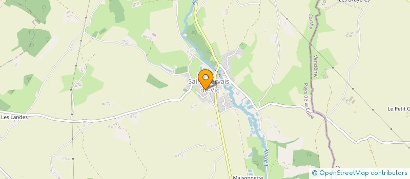 localisation de l'entreprise MONSIEUR SANDY SCHIRA  SAINT-GERVAIS-DE-VIC