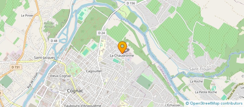 localisation de l'entreprise MONSIEUR SANGARE MOUSSA à COGNAC