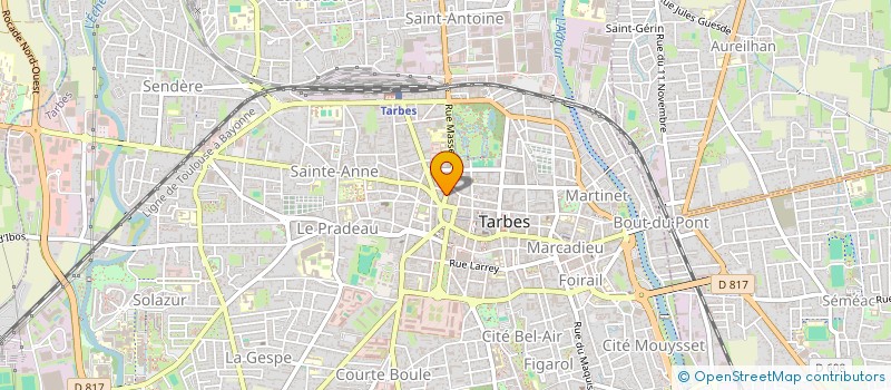 localisation de l'entreprise MONSIEUR SANGARULLAH HADRAMZAI  TARBES