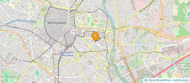 localisation de l'entreprise MONSIEUR SANGOULE SOUKOUNA à MONTPELLIER