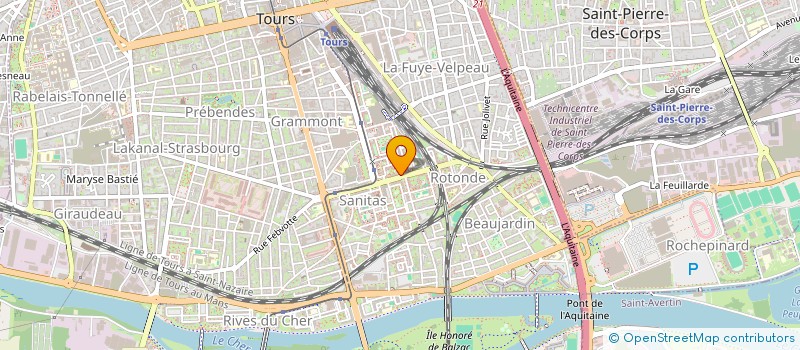 localisation de l'entreprise MONSIEUR SANI BALAH  TOURS