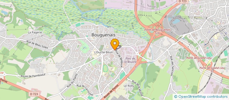 localisation de l'entreprise MONSIEUR SANIN COBAN à BOUGUENAIS