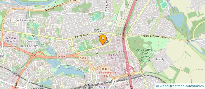 localisation de l'entreprise MONSIEUR SANJEYAN VYRAVANATHAN  TORCY