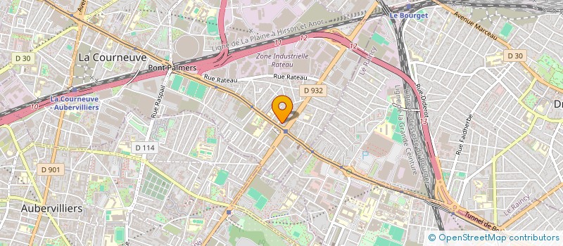 localisation de l'entreprise MONSIEUR SANJOY SAHA à LA COURNEUVE