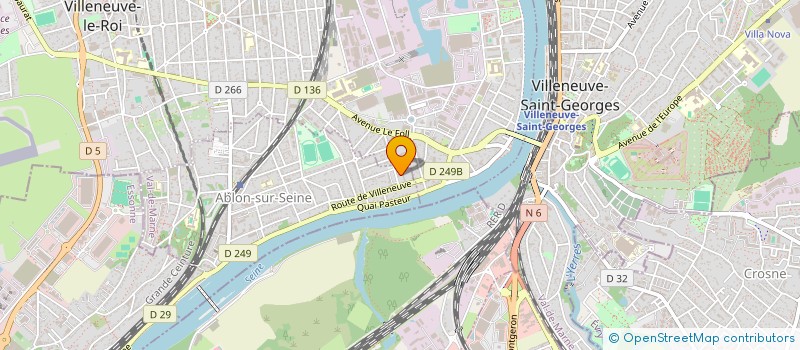 localisation de l'entreprise MONSIEUR SANKA LUCKSRI BATHTHANA HERATH MUDIYANSELAGE  ABLON-SUR-SEINE