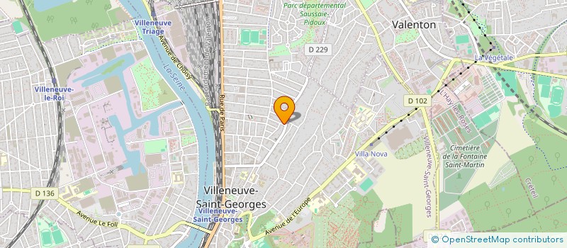localisation de l'entreprise MONSIEUR SANKARAVEL CHOLASIVAN à VILLENEUVE-SAINT-GEORGES