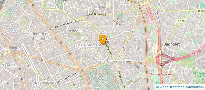 localisation de l'entreprise MONSIEUR SANKARE CISSE  PARIS