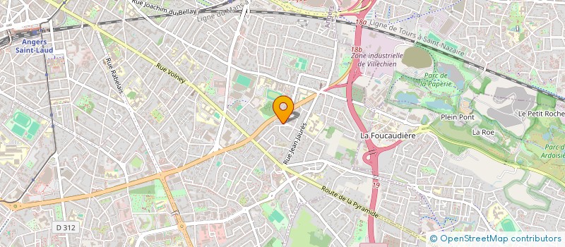 localisation de l'entreprise MONSIEUR SANKOUMBA DIABY à ANGERS