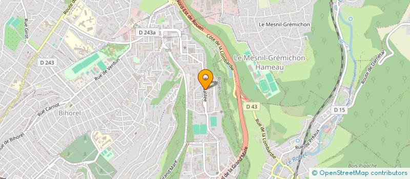 localisation de l'entreprise MONSIEUR SANKOUMBA DIABY  ROUEN