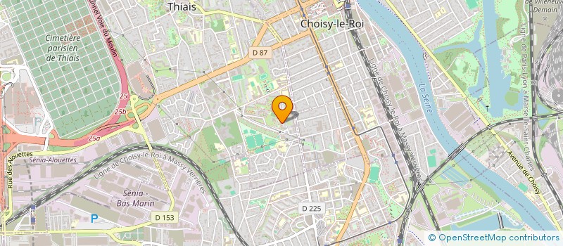 localisation de l'entreprise MONSIEUR SANKOUMBA DIABY  THIAIS