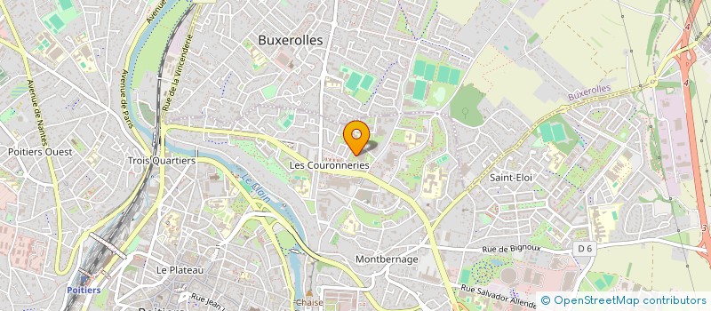 localisation de l'entreprise MONSIEUR SANKOUMBA DIABY  POITIERS