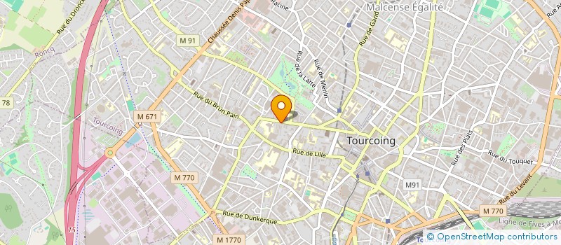 localisation de l'entreprise MONSIEUR SANKOUMBA DIANKA  TOURCOING