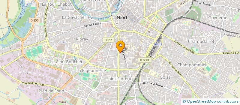 localisation de l'entreprise MONSIEUR SANKOUMBA DRAME à NIORT