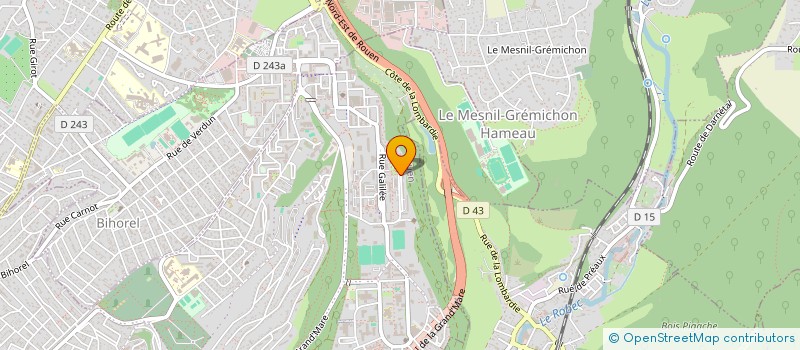 localisation de l'entreprise MONSIEUR SANKOUMBA GUIRASSY  ROUEN