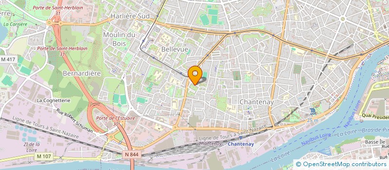 localisation de l'entreprise MONSIEUR SANKOUMBA SACKO à NANTES