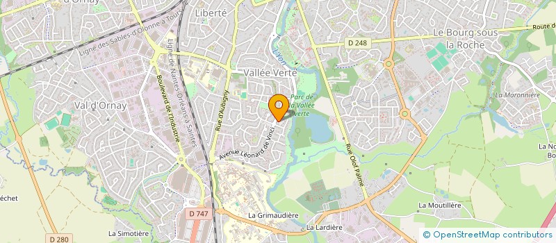 localisation de l'entreprise MONSIEUR SANKOUMBA TAMANATE  LA ROCHE-SUR-YON