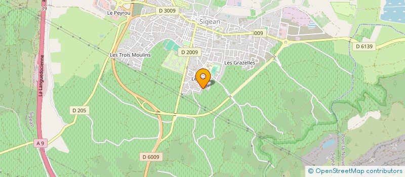 localisation de l'entreprise MONSIEUR SANKUNG CAMARA  SIGEAN