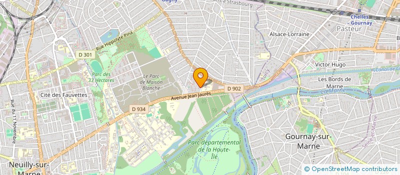 localisation de l'entreprise MONSIEUR SANKUNG SILLAH à NEUILLY-SUR-MARNE