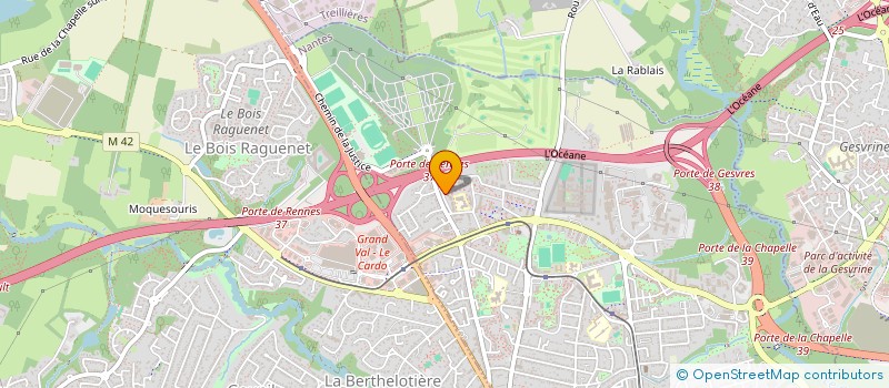 localisation de l'entreprise MONSIEUR SANNY GHENNAI à NANTES
