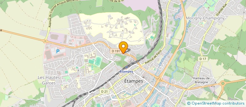 localisation de l'entreprise MONSIEUR SANOUSSY DANSOKHO  ETAMPES