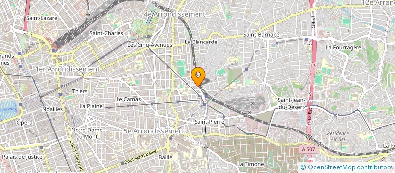 localisation de l'entreprise MONSIEUR SANOUSSY DIABY à MARSEILLE