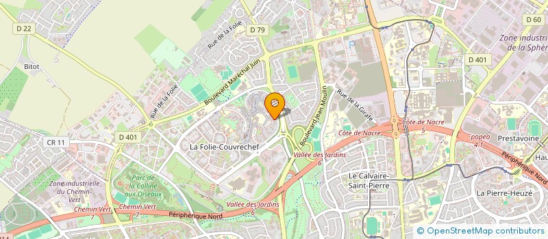 localisation de l'entreprise MONSIEUR SANOUSSY GASSAMA à CAEN